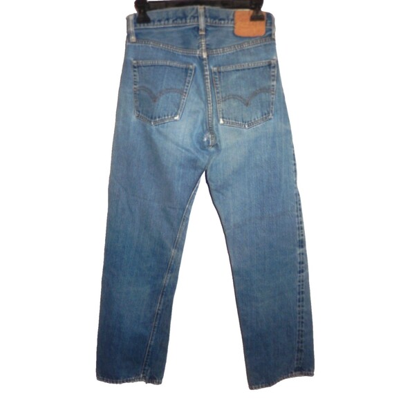 Vintage Levi's 501 Jeans Late Transitional '66 (1969-1970) Selvedge 28 x 28 1/2 - Picture 2 of 13